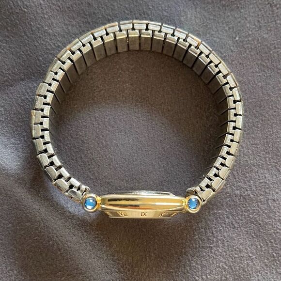 Quartz Vintage Gold Tone Abalone Mermaid Women's Watch OS - Picture 3 of 6